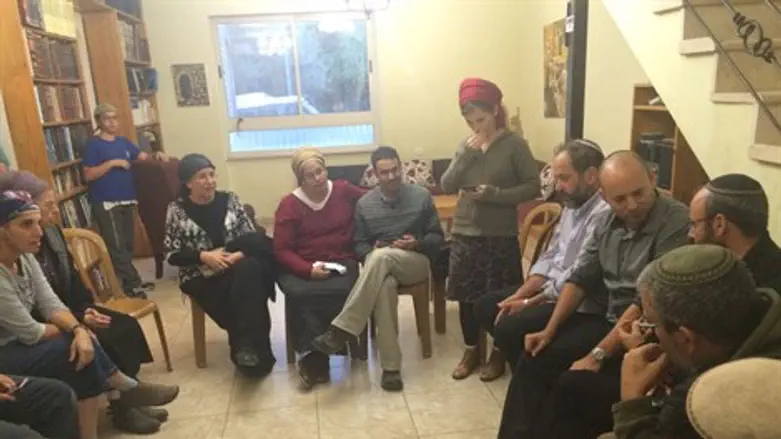 מפגש בבית הדסה