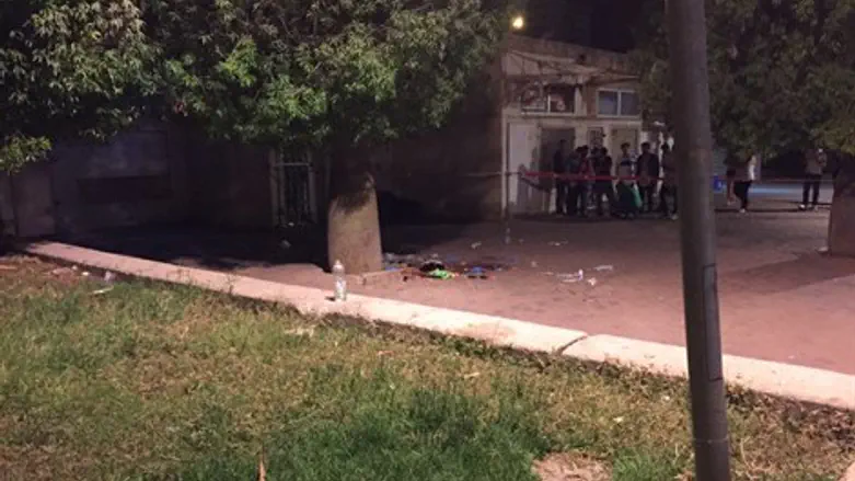 זירת הקטטה בקרית גת