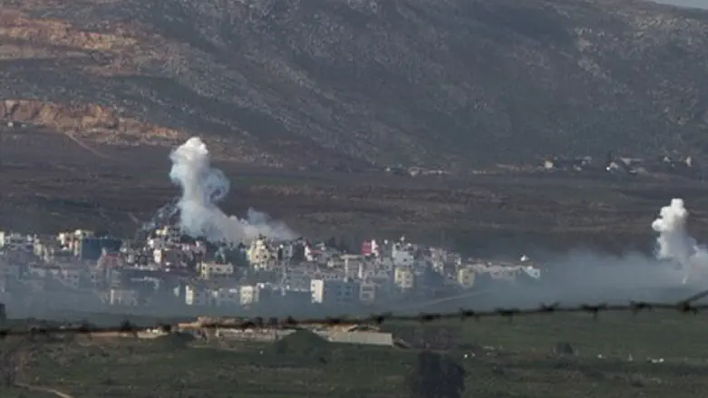 Explosions in Lebanese town (illustration)