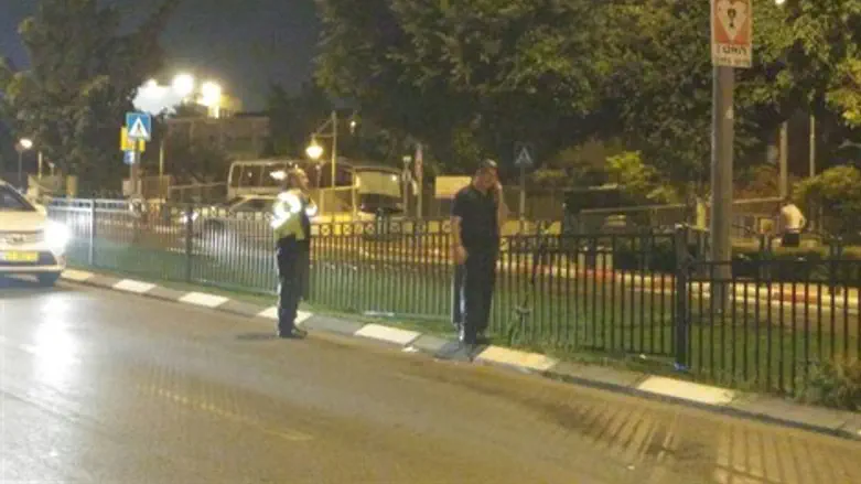 זירת התאונה