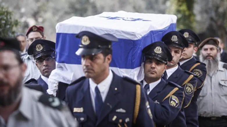 Похороны Ицхака Навона (ז"ל)