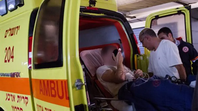 Eli Bochorov after being shot