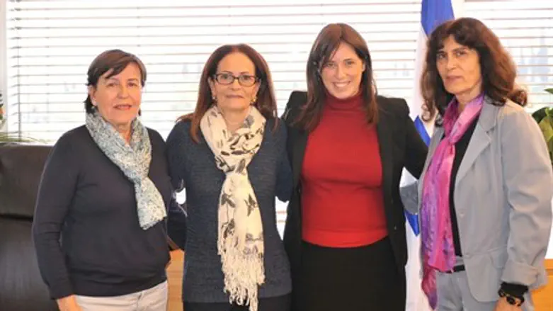 L to R: Spitzer, Romano, Hotovely, Roth-Shahamorov