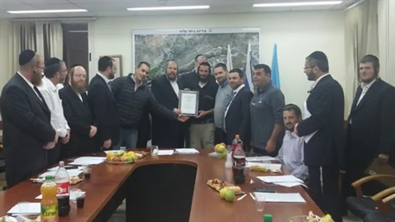 חלוקת התעודות