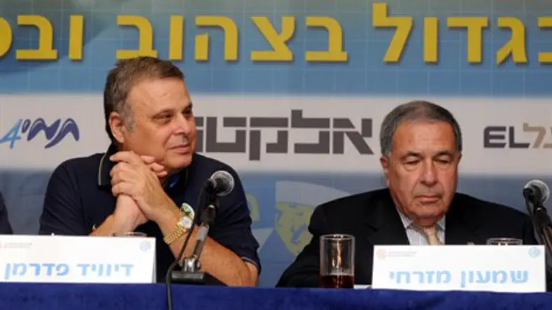 שמעון מזרחי ודייויד פדרמן שניים ממקבלי ההחלטות במכבי