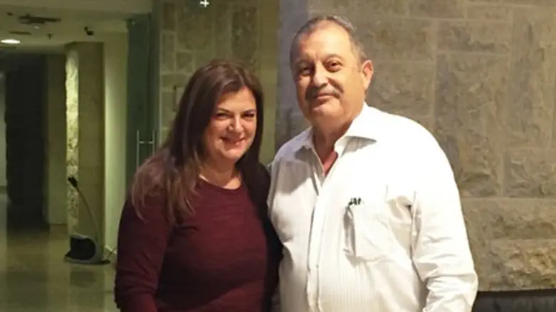 Turkish JCC coordinators Tuna Alkan (left) and Sami Azar