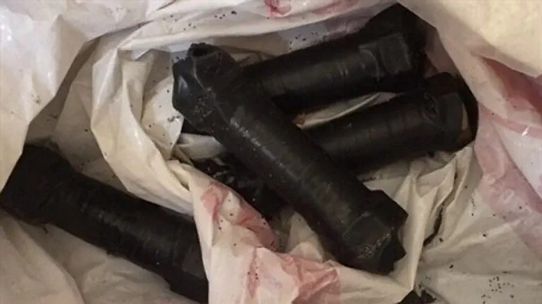 The explosives that were found