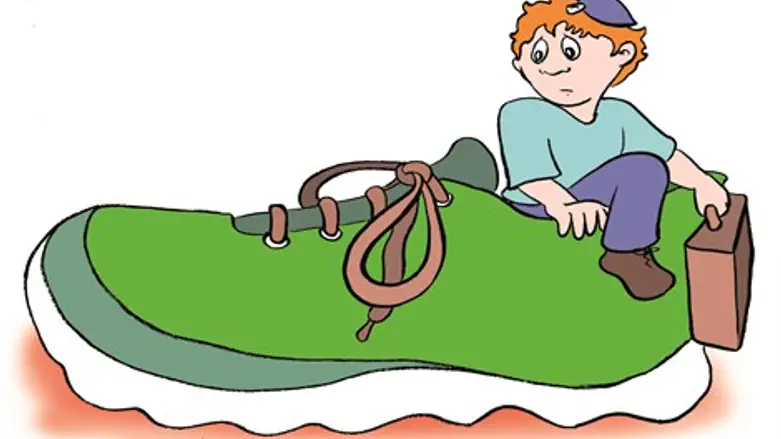 אפשר להתפעל מנעלי ספורט מאמריקה אבל נופי א"י מרגשים יותר