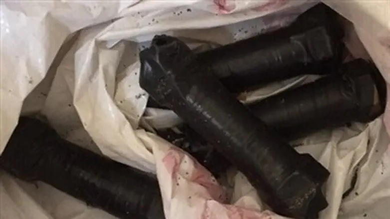 The explosives that were found The explosives that were found