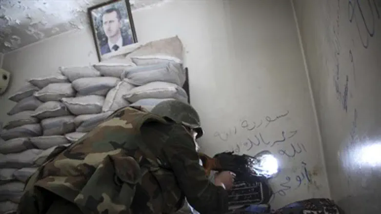 Syrian regime forces (file)