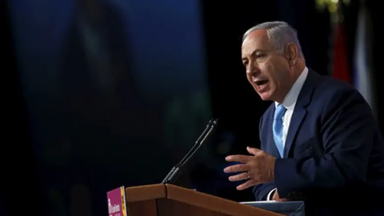 Binyamin Netanyahu addresses Jewish Federations of North America