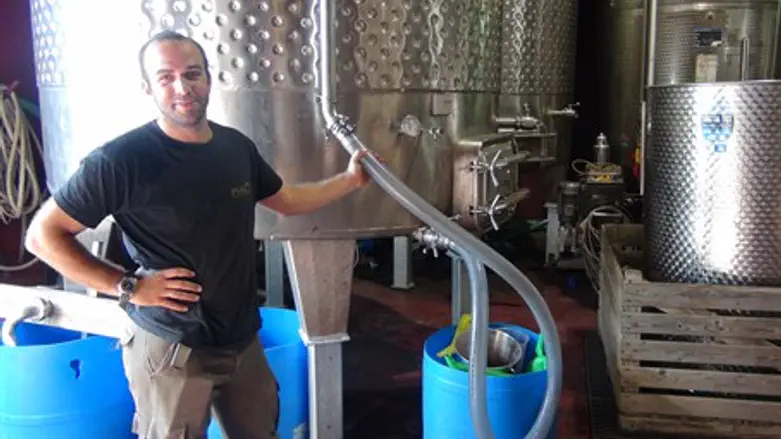 Visiting the Psagot winery