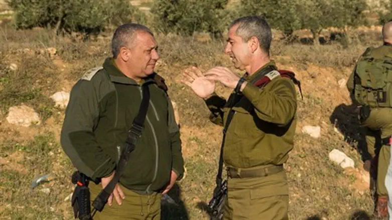 הרמטכ"ל בזירת הפיגוע