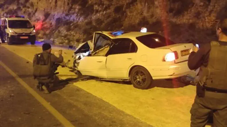 זירת התאונה