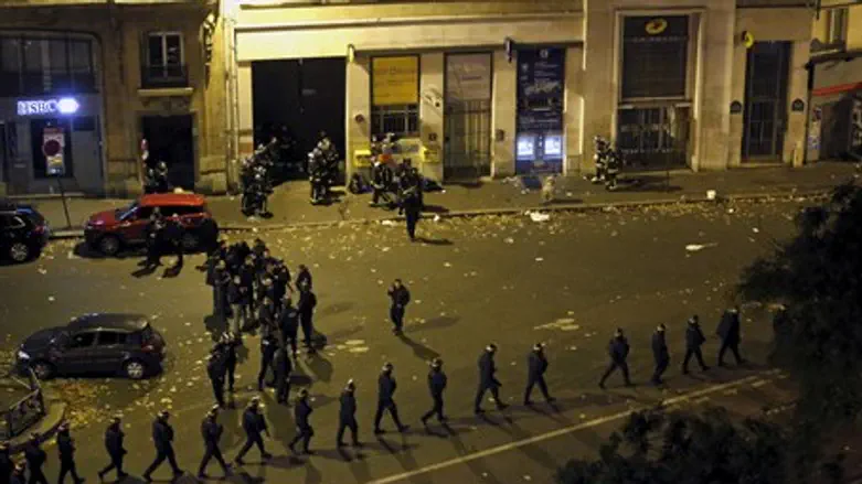 Bataclan concert hall following terror attack