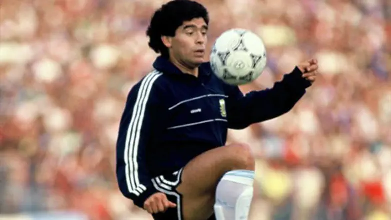 מראדונה. בימים טובים יותר. התבטאות נוראית