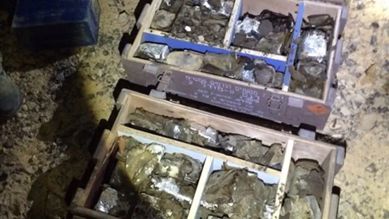 הסמים שנתפסו ברכב.