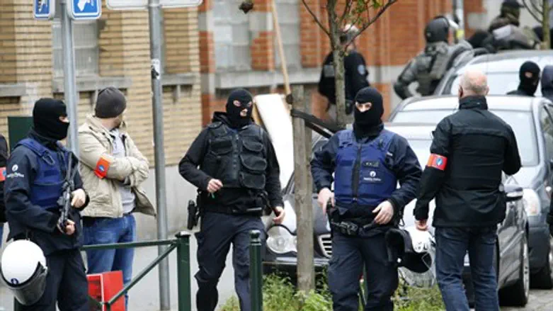 כוחות ביטחון פועלים בבריסל