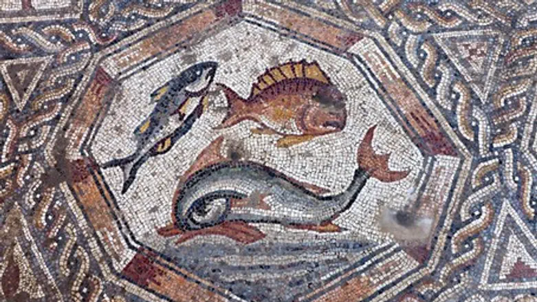 Ancient Lod mosaic