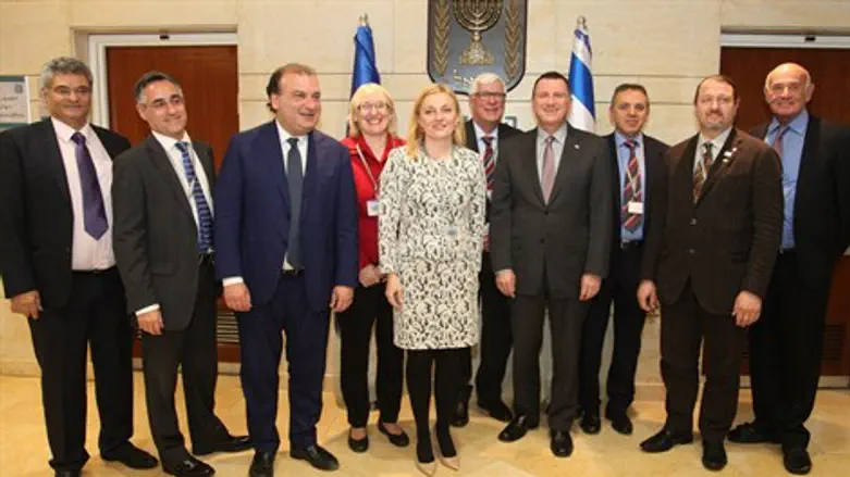 המשלחת האירופית במשכן הכנסת