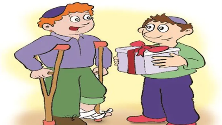 לפעמים הנתינה הכי טובה זה לתת למישהו לתת לך