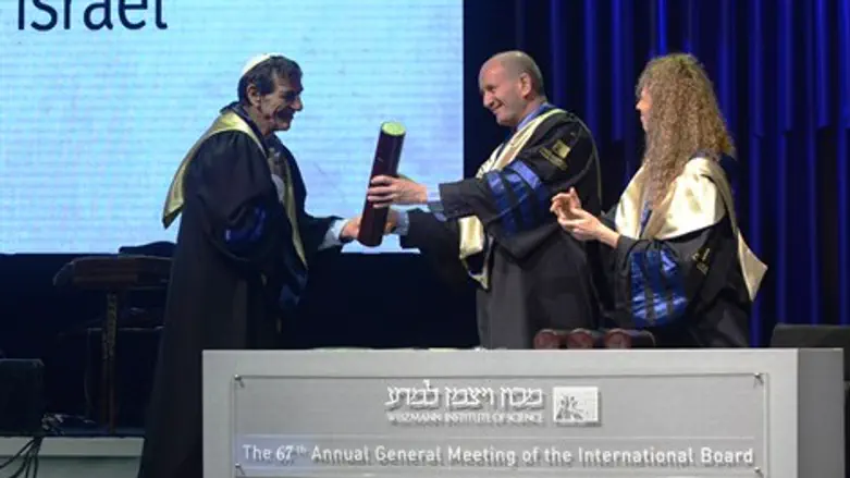 שלמה בר בטקס קבלת האות