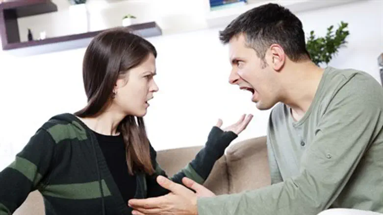 Couple arguing (illustrative)
