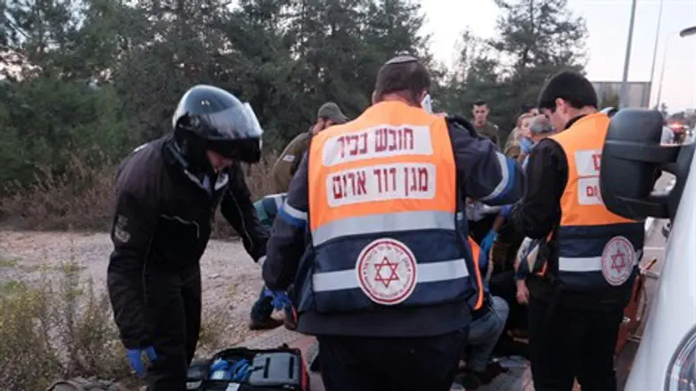 זירת הפיגוע