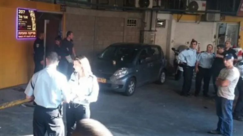 Site of Tel Aviv stabbing attack