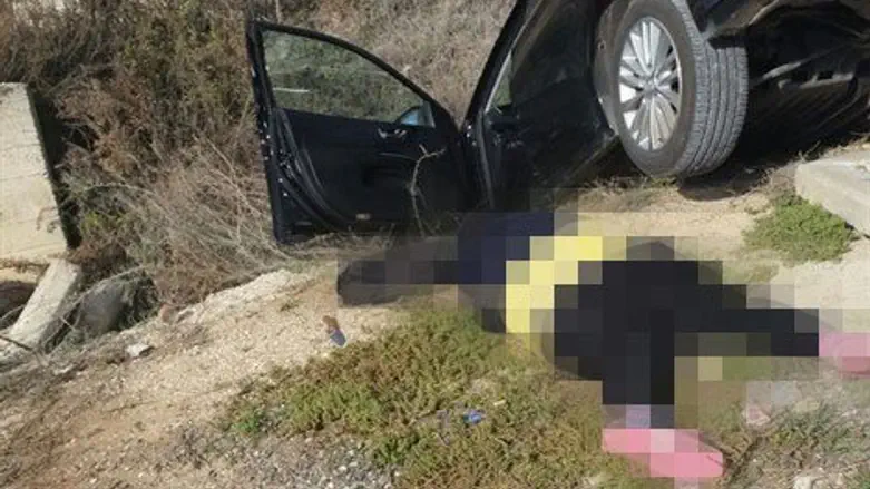 זירת הפיגוע