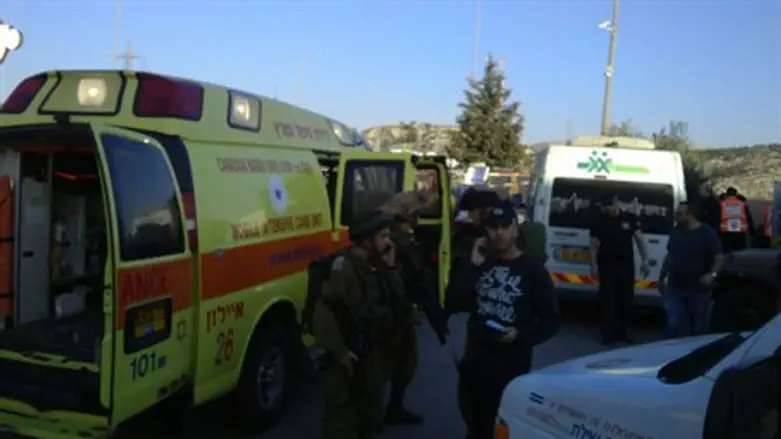 Scene of 443 stabbing