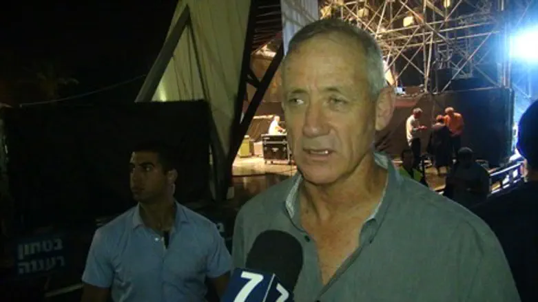 Former Chief of Staff Benny Gantz