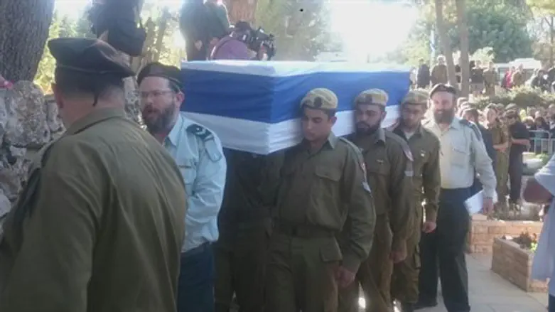 הלוויתו של זיו אבירם הי"ד