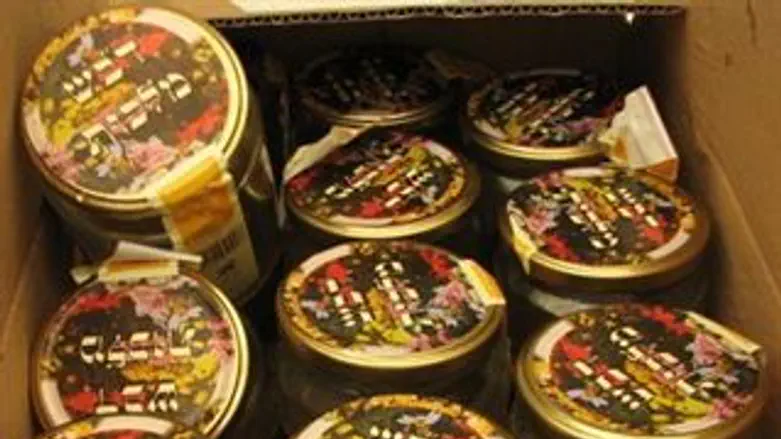 הדבש המזויף שנתפס