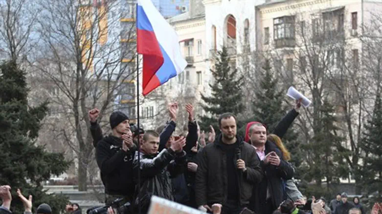 הפגנה בקייב. ארכיון