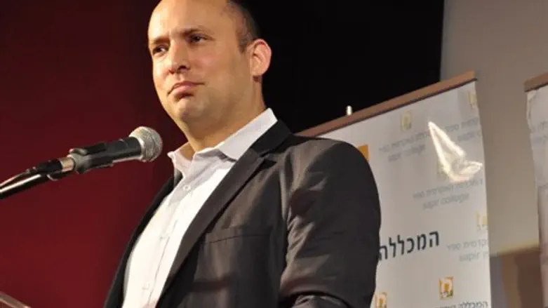 השר בנט בכנס שדרות