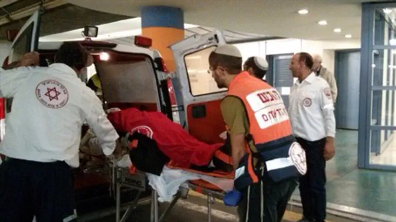 Evacuating terror victims (file)