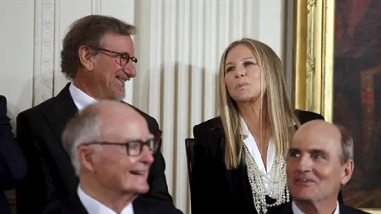 Spielberg and Streisand at ceremony