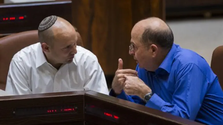 Моше Яалон и Нафтали Беннет