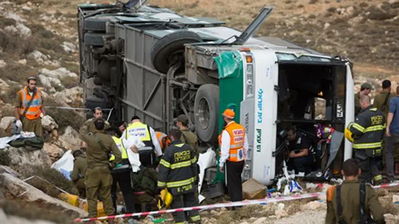 זירת התאונה