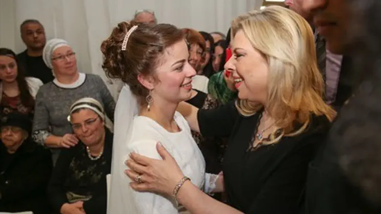 Сара Нетаньяху поздравляет Сару-Тхию Литман