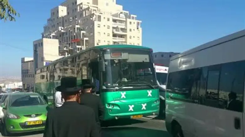 Место второго за день теракта в Иерусалиме