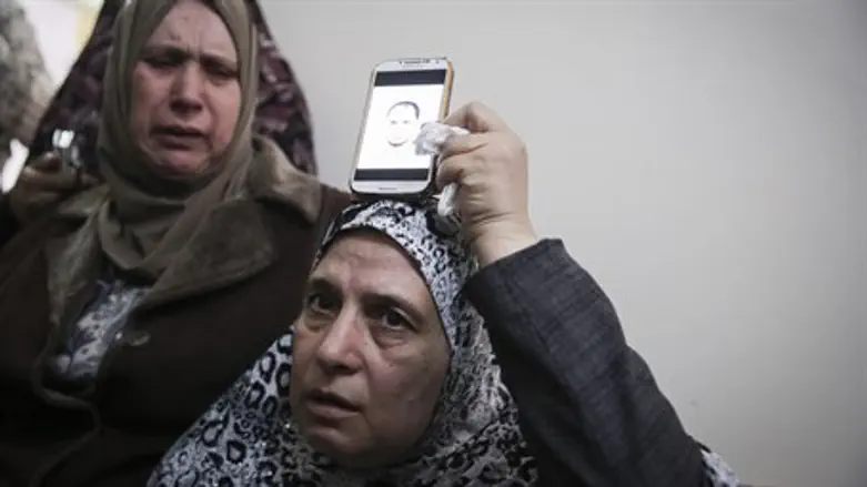 Mother of terrorist Mu'taz Hijazi (illustration)