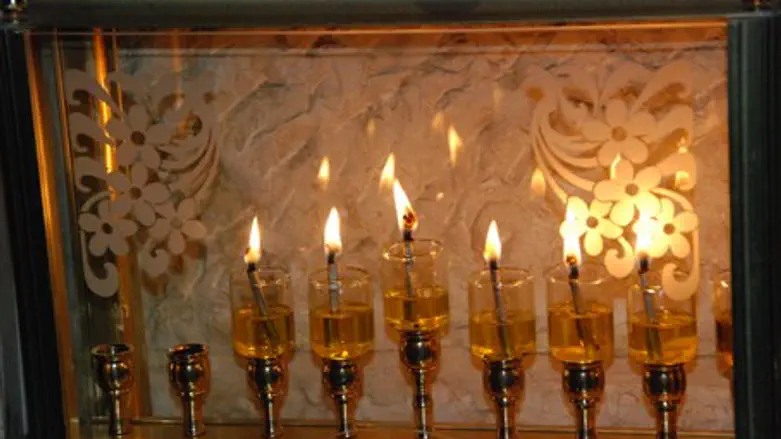 Hanukkah candles