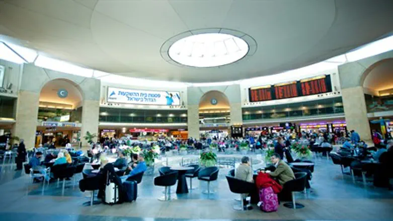 Ben Gurion departures hall