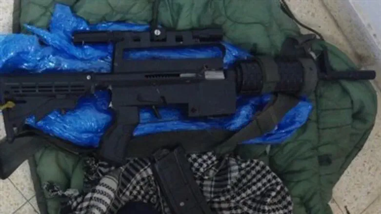 Изъятая винтовка