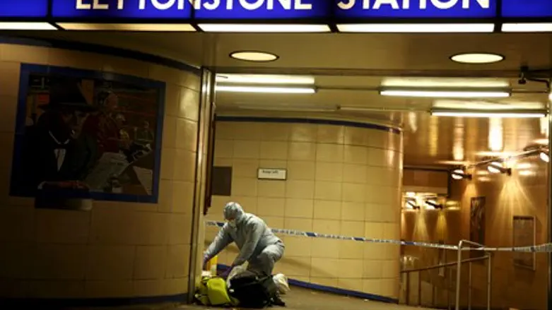 Scene of London stabbing attack