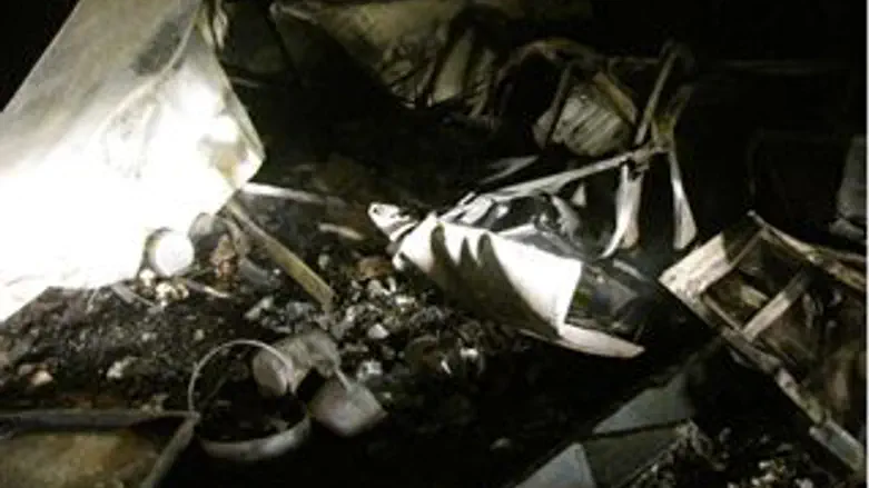 השריפה בחוות גלעד