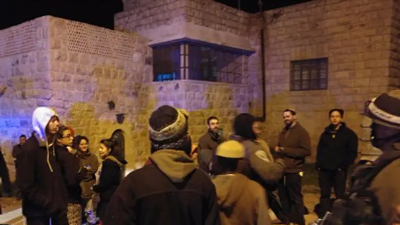 Акция против насилия в Хевроне