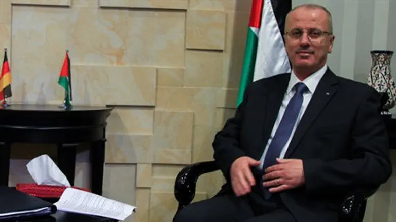 Palestinian Prime Minister Rami Hamdallah